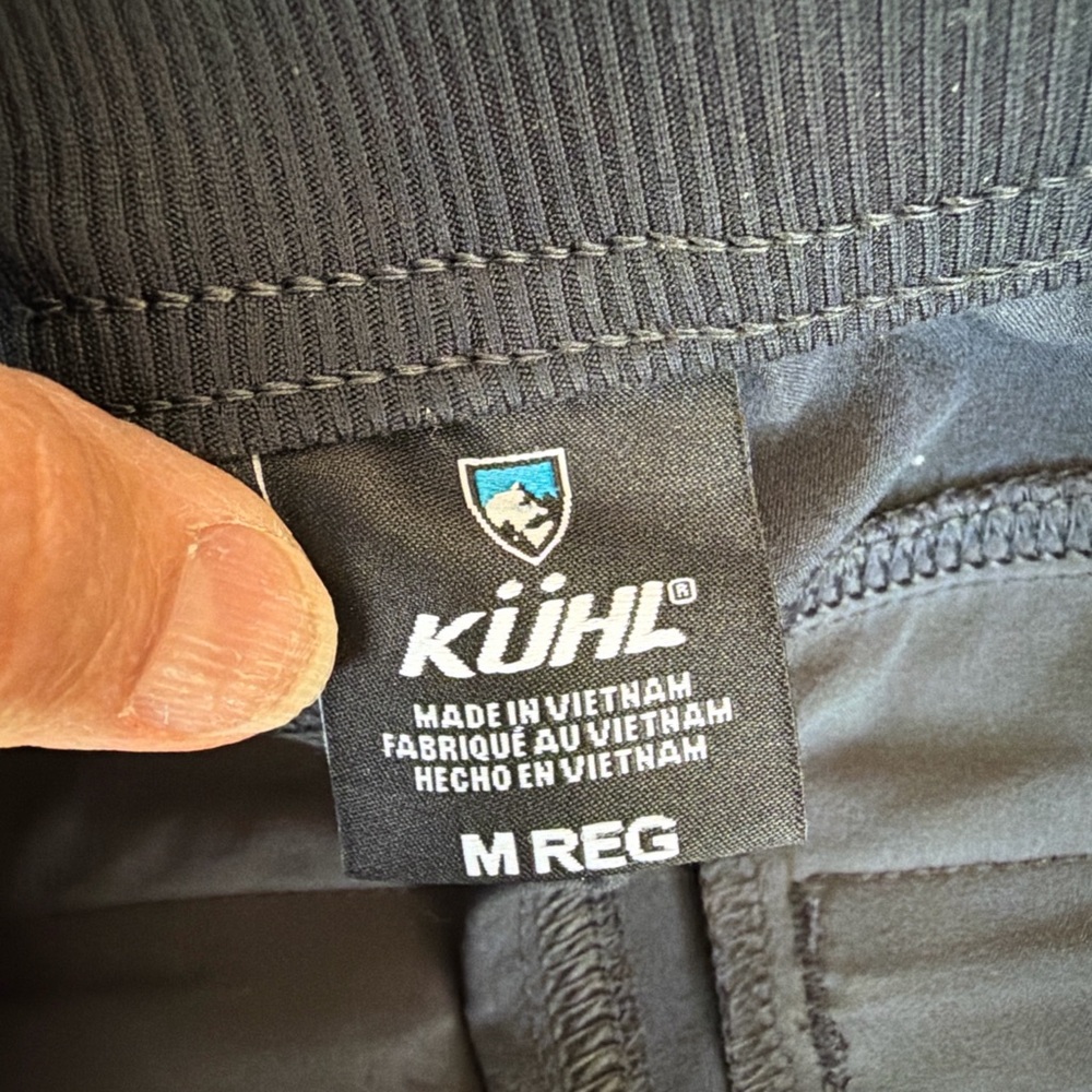 KÜHL Freeflex Dash Pants Women’s M Regular Koal Pull-On UPF 50 Zip Pockets - Picture 8 of 10